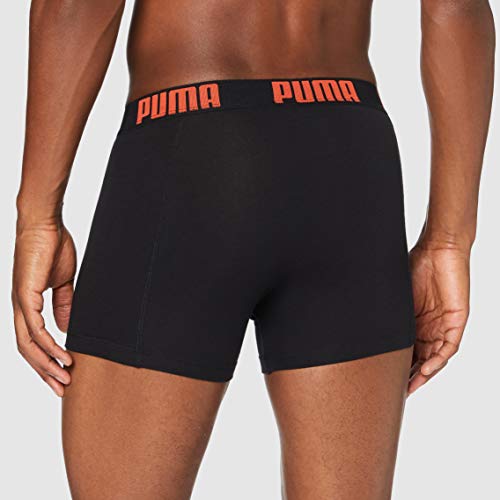 PUMA Logo All-Over Print Men's Boxers (2 Pack) Calzoncillos, Verde Militar, XL (Pack de 2) para Hombre PUMA Logo All-Over Print Men's Boxers (2 Pack) Calzoncillos, Verde Militar, XL (Pack de 2) para Hombre
