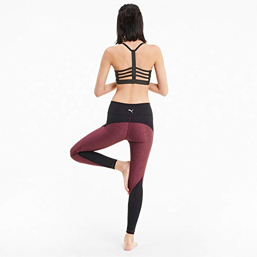 PUMA Low Impact Metallic Strappy Bra Sujetador Deportivo, Mujer, Black, M PUMA Low Impact Metallic Strappy Bra Sujetador Deportivo, Mujer, Black, M