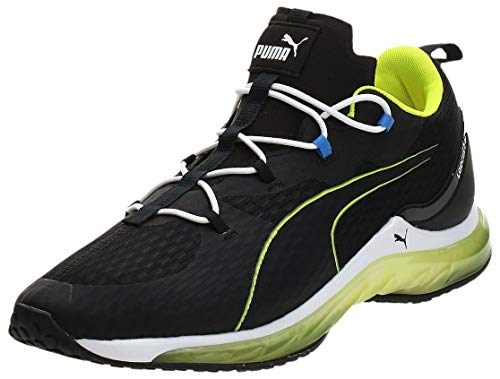 PUMA LQDCELL Hydra, Zapatillas Deportivas para Interior Hombre, Negro Black/Yellow Alert, 44 EU