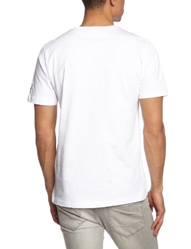 PUMA Marco Reus T-Shirt Player tee - Camiseta, Color Blanco, Talla L PUMA Marco Reus T-Shirt Player tee - Camiseta, Color Blanco, Talla L