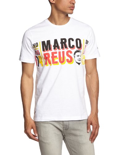 PUMA Marco Reus T-Shirt Player tee - Camiseta, Color Blanco, Talla L PUMA Marco Reus T-Shirt Player tee - Camiseta, Color Blanco, Talla L
