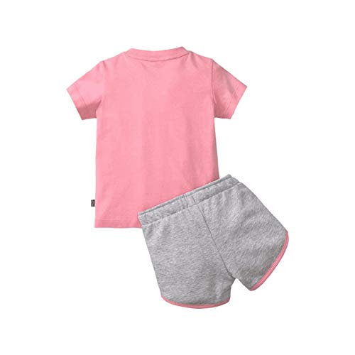 PUMA Minicats Alpha Set Chándal, Unisex bebé, Rosa/Gris, b 6