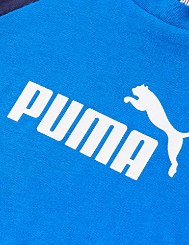 PUMA Minicats ESS Raglan Jogger Chándal, Unisex bebé, Azul, 12-18M PUMA Minicats ESS Raglan Jogger Chándal, Unisex bebé, Azul, 12-18M