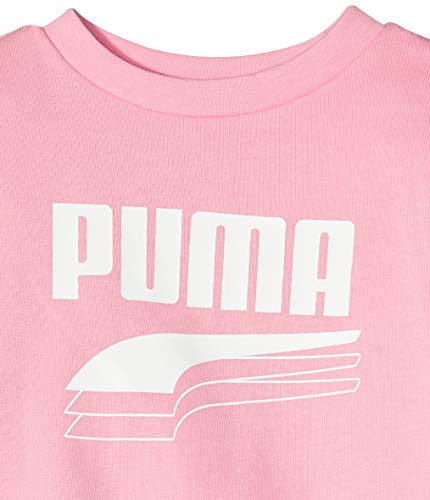 PUMA Minicats Rebel Crew Jogger Chándal, Unisex niños, Peony, 68