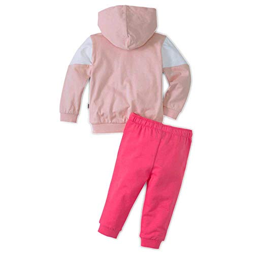 PUMA Minicats Rebel Jogger Chándal, Unisex bebé, Rosa, 2-4M