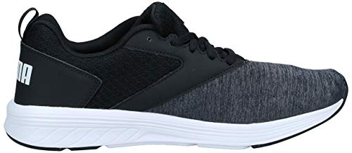 PUMA NRGY Comet, Zapatillas de Running Unisex-Adulto, Negro Black White, 44 EU