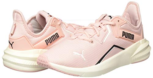 PUMA Platinum Shimmer Wn's, Zapatillas de Gimnasio Mujer, Rosa (Peachskin Black), 38 EU