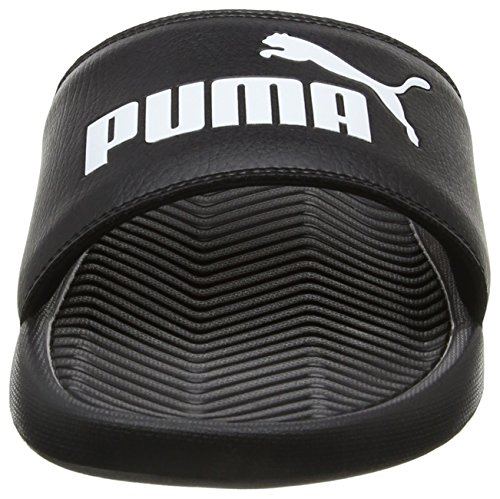 PUMA Popcat, Chanclas de Playa y Piscina Unisex Adulto, Negro (Black/Black/White), 39 EU