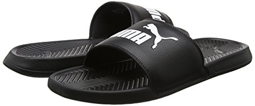 PUMA Popcat, Chanclas de Playa y Piscina Unisex Adulto, Negro (Black/Black/White), 39 EU