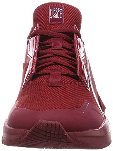 PUMA Provoke XT FM Mono WNS, Zapatillas de Gimnasio Mujer, Rojo (Red Dahlia/Metallic Silver), 39 EU