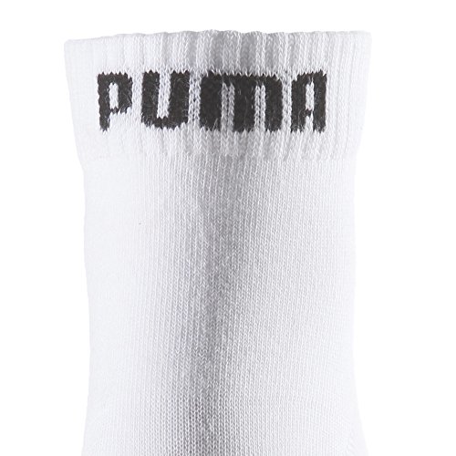 Puma Quarter Plain, Calcetín Unisex Adulto, Blanco (White), 35-38, (Pack de 3) Puma Quarter Plain, Calcetín Unisex Adulto, Blanco (White), 35-38, (Pack de 3)