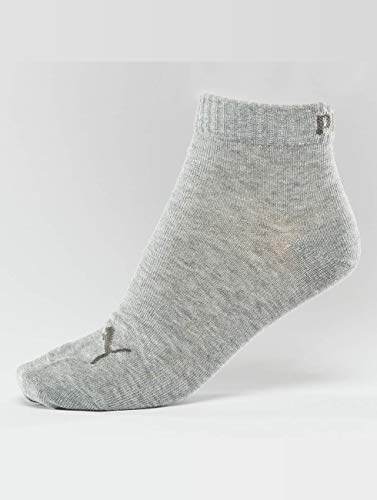 Puma Quarter Plain, Calcetín Unisex Adulto, Gris (Anthraci/L Mel Grey), 35-38, (Pack de 3) Puma Quarter Plain, Calcetín Unisex Adulto, Gris (Anthraci/L Mel Grey), 35-38, (Pack de 3)