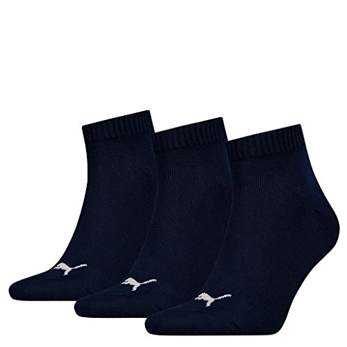 Puma Quarter Plain, Calcetín Unisex Adulto, Gris (Anthraci/L Mel Grey), 35-38, (Pack de 3) Puma Quarter Plain, Calcetín Unisex Adulto, Gris (Anthraci/L Mel Grey), 35-38, (Pack de 3)