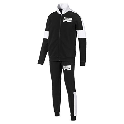 PUMA Rebel Suit Cl B Chándal, Niños, Black, 116