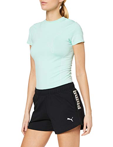 PUMA Rtg 3` Shorts Pantalones Cortos, Mujer, Black, M PUMA Rtg 3` Shorts Pantalones Cortos, Mujer, Black, M