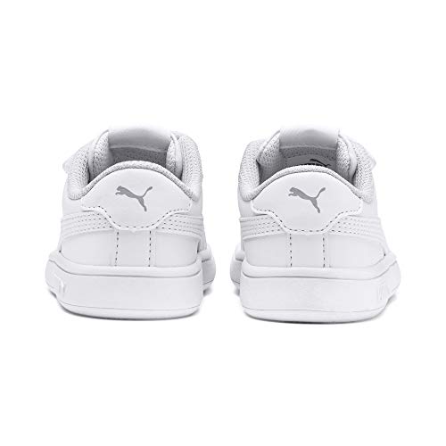 PUMA Smash V2 L V Inf, Zapatillas Unisex niños, Blanco White White, 25 EU