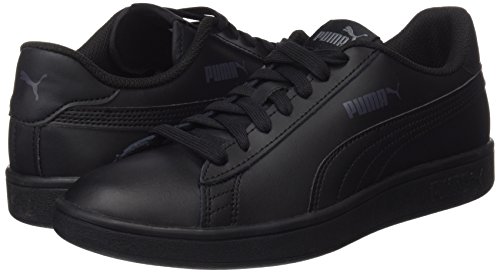 PUMA Smash V2 L, Zapatillas Unisex Adulto, Negro Black Black, 41 EU