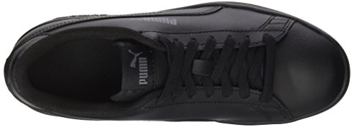 PUMA Smash V2 L, Zapatillas Unisex Adulto, Negro Black Black, 43 EU