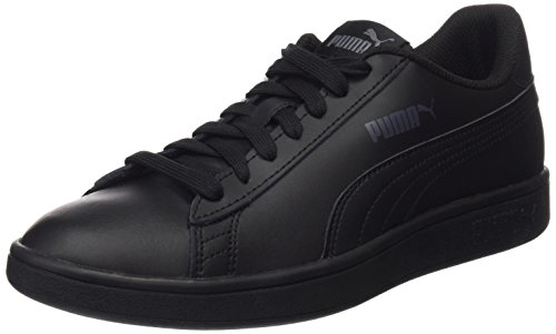 PUMA Smash V2 L, Zapatillas Unisex Adulto, Negro Black Black, 43 EU PUMA Smash V2 L, Zapatillas Unisex Adulto, Negro Black Black, 43 EU
