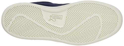 PUMA Smash v2, Zapatillas Unisex Adulto, Azul (Peacoat-Gold-Whisper White), 38.5 EU