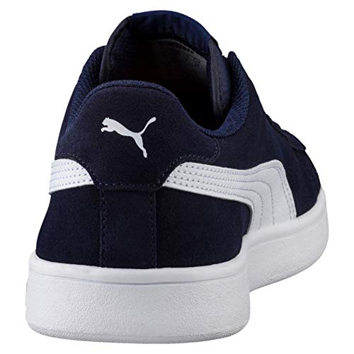 PUMA Smash v2, Zapatillas Unisex Adulto, Azul (Peacoat White), 47 EU