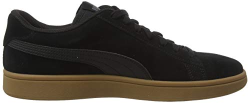 PUMA Smash v2, Zapatillas Unisex Adulto, Negro Black Black, 41 EU