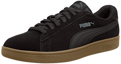 PUMA Smash v2, Zapatillas Unisex Adulto, Negro Black Black, 45 EU