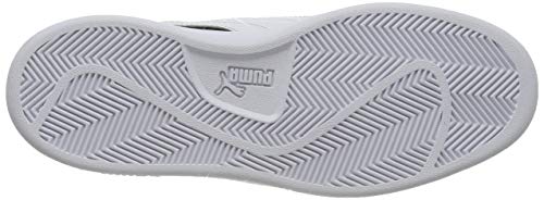 PUMA Smash v2, Zapatillas Unisex Adulto, Negro (Black White Silver), 42 EU