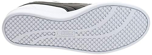 PUMA Smash Wns V2 L, Zapatillas Mujer, Blanco White Black, 37 EU