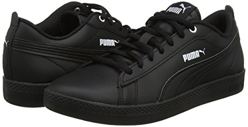 PUMA Smash Wns V2 L, Zapatillas Mujer, Negro Black Black, 40 EU