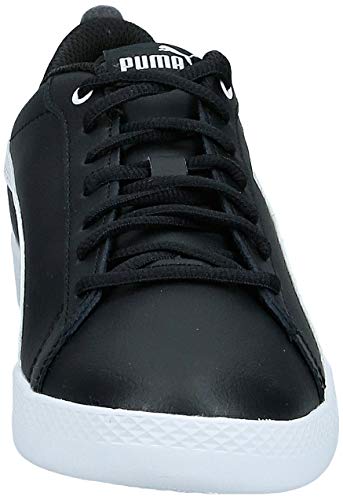 PUMA Smash Wns V2 L, Zapatillas Mujer, Negro Black White, 36 EU