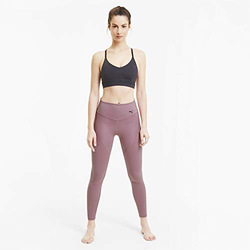 PUMA Studio Porcelain Ultra Rise Full Tight Mallas Deporte, Mujer, Foxglove, M