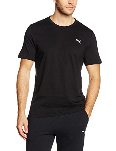 Puma Style Essentials, Camiseta para Hombre, Negro (Puma Black), S
