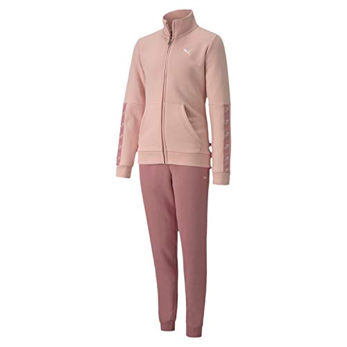 PUMA Sweat Suit G Chándal, Niñas, Rosa, 9-10y