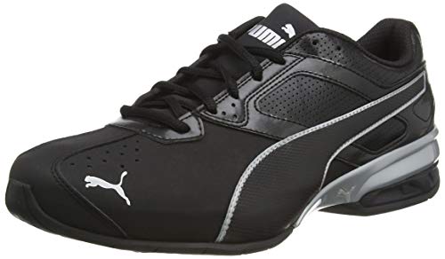 PUMA Tazon 6 FM, Zapatillas de Cross Hombre, Negro Black Silver, 43 EU