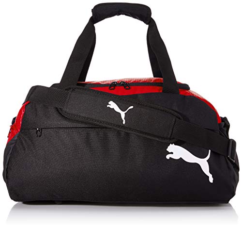 PUMA teamFINAL 21 Teambag S Bolsa Deporte, Unisex-Adult, Red Black, OSFA