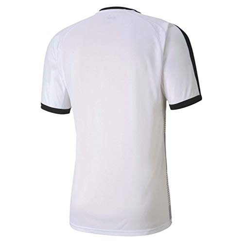 PUMA teamFINAL Indoor Jersey Camiseta, Hombre, Puma White/Puma Black, S