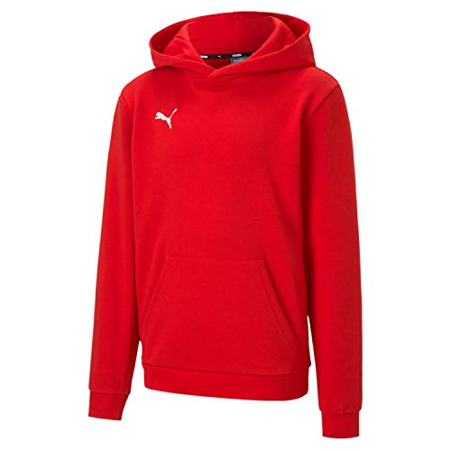 PUMA teamGOAL 23 - Sudadera con Capucha para niño, Unisex niños, Sudadera con Capucha, 656711_01, Puma Red, 116