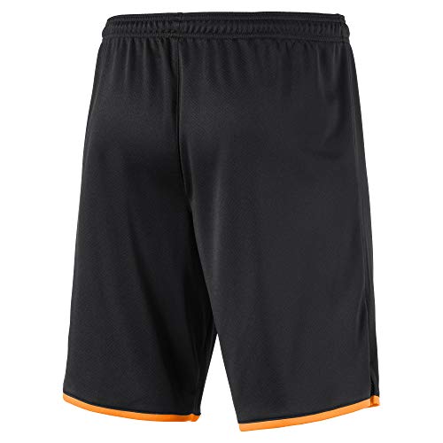 Puma Valencia CF Replica Pantalones Cortos, Hombre, Negro Black-Vibrant Orange, M