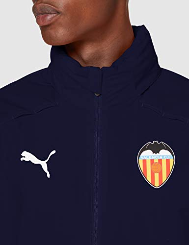 PUMA Valencia CF Temporada 2020/21-Rain Jacket Peacoat Chaqueta, Unisex, L PUMA Valencia CF Temporada 2020/21-Rain Jacket Peacoat Chaqueta, Unisex, L