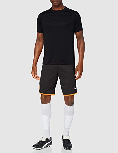 Puma Valencia CF Temporada 2020/21-Shorts Replica Pantalón Corto, Unisex, Negro Black-Vibrant Orange, S Puma Valencia CF Temporada 2020/21-Shorts Replica Pantalón Corto, Unisex, Negro Black-Vibrant Orange, S