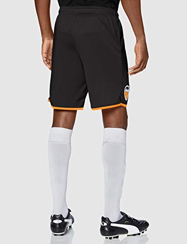 Puma Valencia CF Temporada 2020/21-Shorts Replica Pantalón Corto, Unisex, Negro Black-Vibrant Orange, S