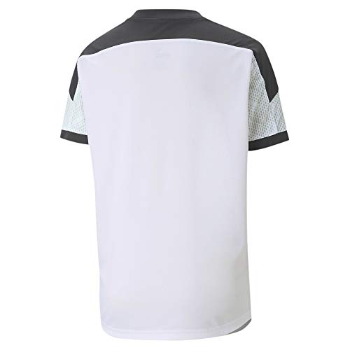 Puma Valencia CF Temporada 2020/21-Stadium Jersey Camiseta, Unisex, White/Asphalt, S Puma Valencia CF Temporada 2020/21-Stadium Jersey Camiseta, Unisex, White/Asphalt, S