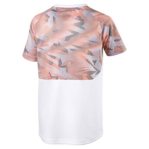 Puma Valencia CF Training Jersey Camiseta, Niños, Blanco White/Fizzy Orange, 152 Puma Valencia CF Training Jersey Camiseta, Niños, Blanco White/Fizzy Orange, 152