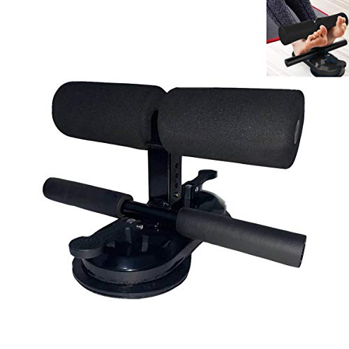 PUNCIA Barra ajustable para sentarse con dispositivo portátil auxiliar para el piso de la barra abdominal entrenador de la base del abdomen con succión para sentarse equipo de herramienta de fitness PUNCIA Barra ajustable para sentarse con dispositivo portátil auxiliar para el piso de la barra abdominal entrenador de la base del abdomen con succión para sentarse equipo de herramienta de fitness