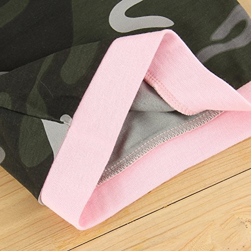 puseky Traje deportivo para niƱa de manga larga con estampado de camuflaje puseky Traje deportivo para niƱa de manga larga con estampado de camuflaje
