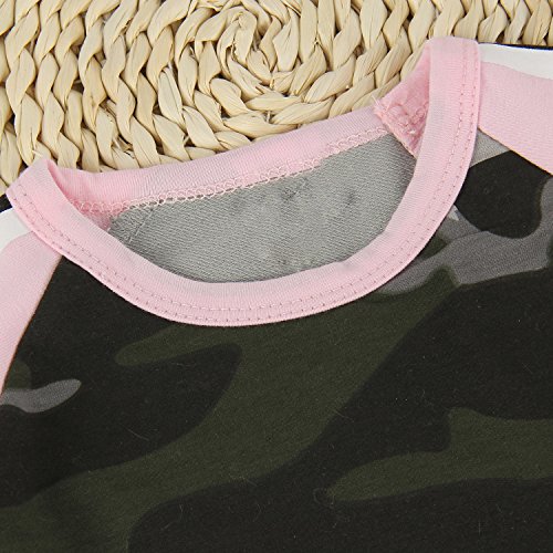 puseky Traje deportivo para niƱa de manga larga con estampado de camuflaje puseky Traje deportivo para niƱa de manga larga con estampado de camuflaje