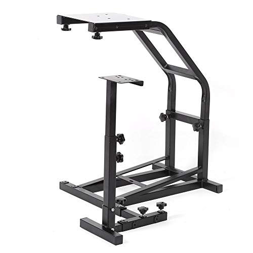 Pusokei Soporte de Volante Racing Simulator Soporte de Juego Soporte para Logitech G25, G27, G29, G920, Soporte de Volante de Carrera Plegable Profesional Pusokei Soporte de Volante Racing Simulator Soporte de Juego Soporte para Logitech G25, G27, G29, G920, Soporte de Volante de Carrera Plegable Profesional