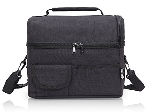 PuTwo Térmica Porta Alimentos 8L Hermética Bolsa Térmica Plegable Bolso Nevera Térmica Tela Bolsas Térmicas para Llevar Comida Nevera Almuerzo para Adulto Niños Trabajo Oficina Playa Viaje -Negro PuTwo Térmica Porta Alimentos 8L Hermética Bolsa Térmica Plegable Bolso Nevera Térmica Tela Bolsas Térmicas para Llevar Comida Nevera Almuerzo para Adulto Niños Trabajo Oficina Playa Viaje -Negro