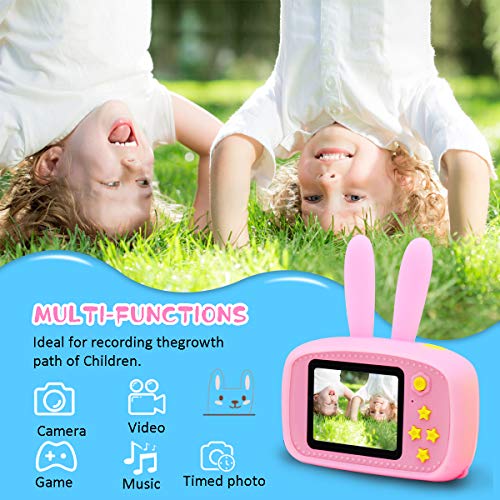 PUZ TOY Mini cámara Fotos Infantil Juguetes niños 3-10 años HD 1080P cuelga facil cámara Fotos Digital niñas A Prueba de Golpes Digital Video Cámara Infantil Regalos para niñas Manualidades PUZ TOY Mini cámara Fotos Infantil Juguetes niños 3-10 años HD 1080P cuelga facil cámara Fotos Digital niñas A Prueba de Golpes Digital Video Cámara Infantil Regalos para niñas Manualidades